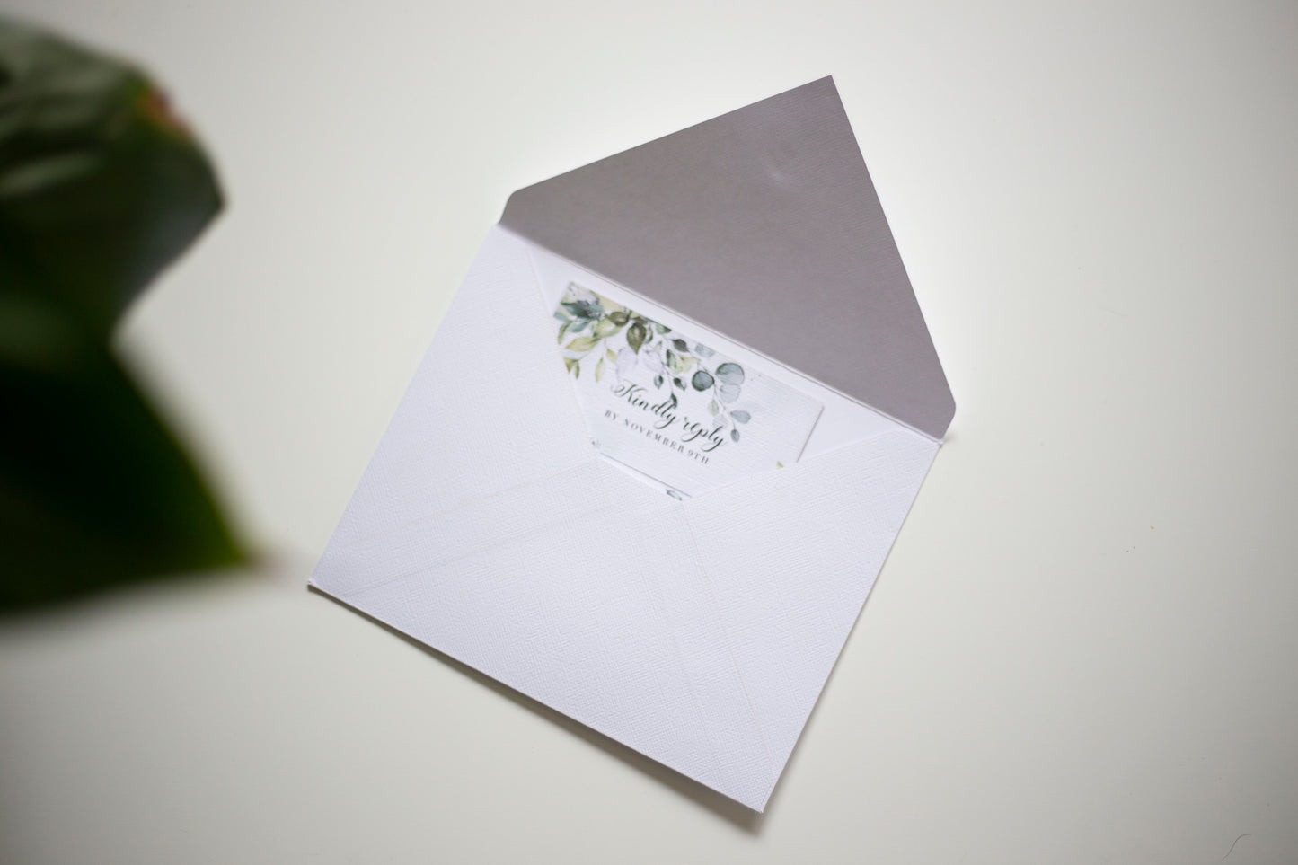 Floral Wedding Invitation bolton creations