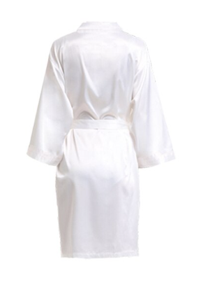 Plain Bridal Robe