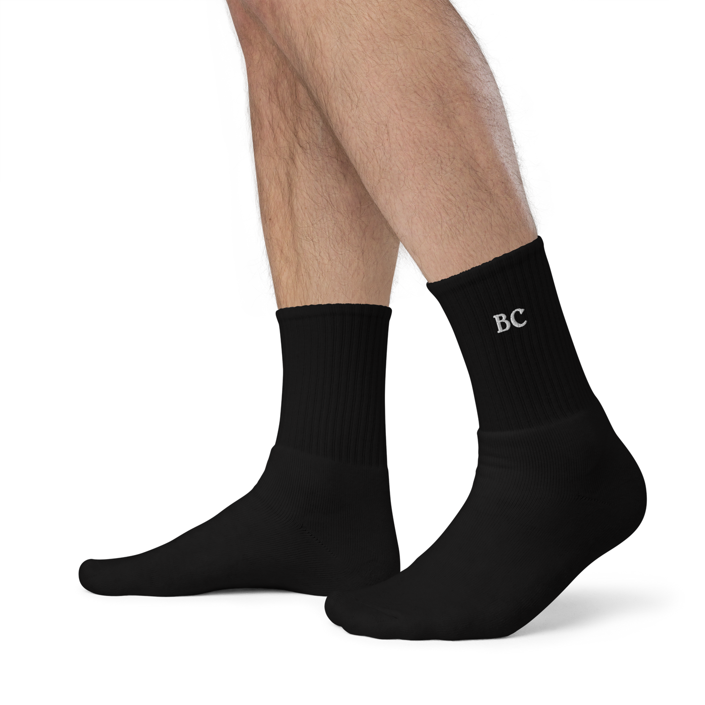 Personalised Embroidered Socks Initials