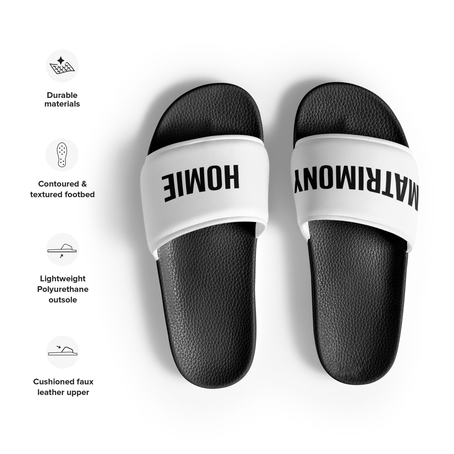 Matrimony Homie Men’s slides