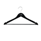 Black Personalised Hangers - Vinyl