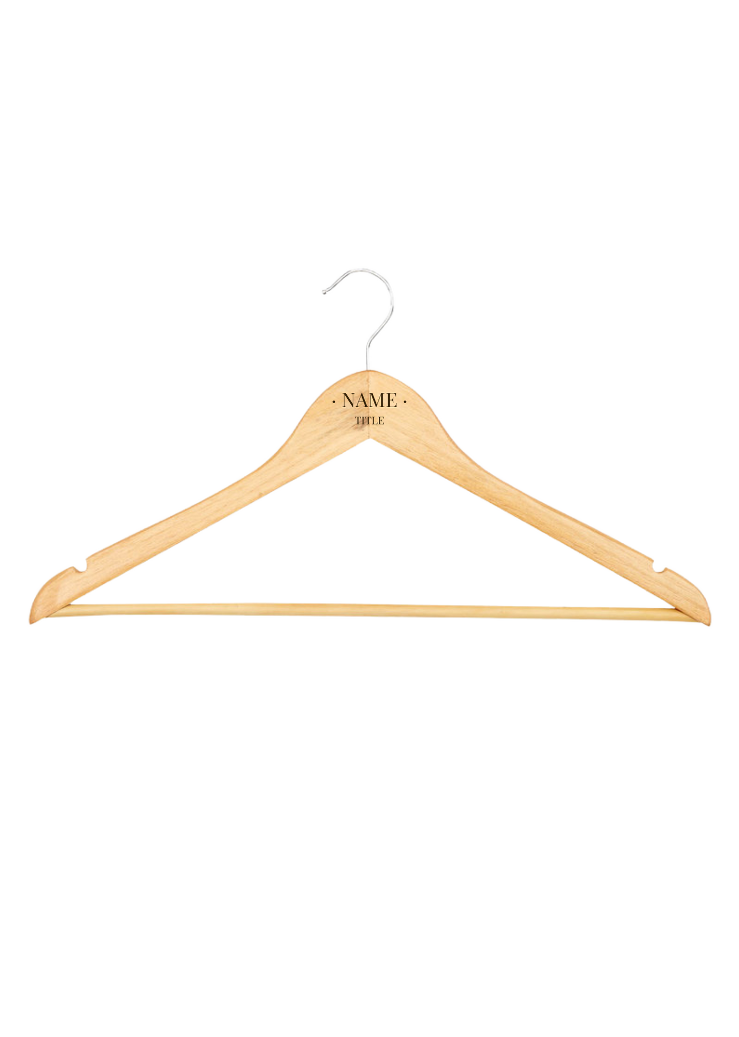 Wooden Personalised Hangers - Engraved