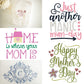 Personalised Mother's Day Embroidered Towels Sets