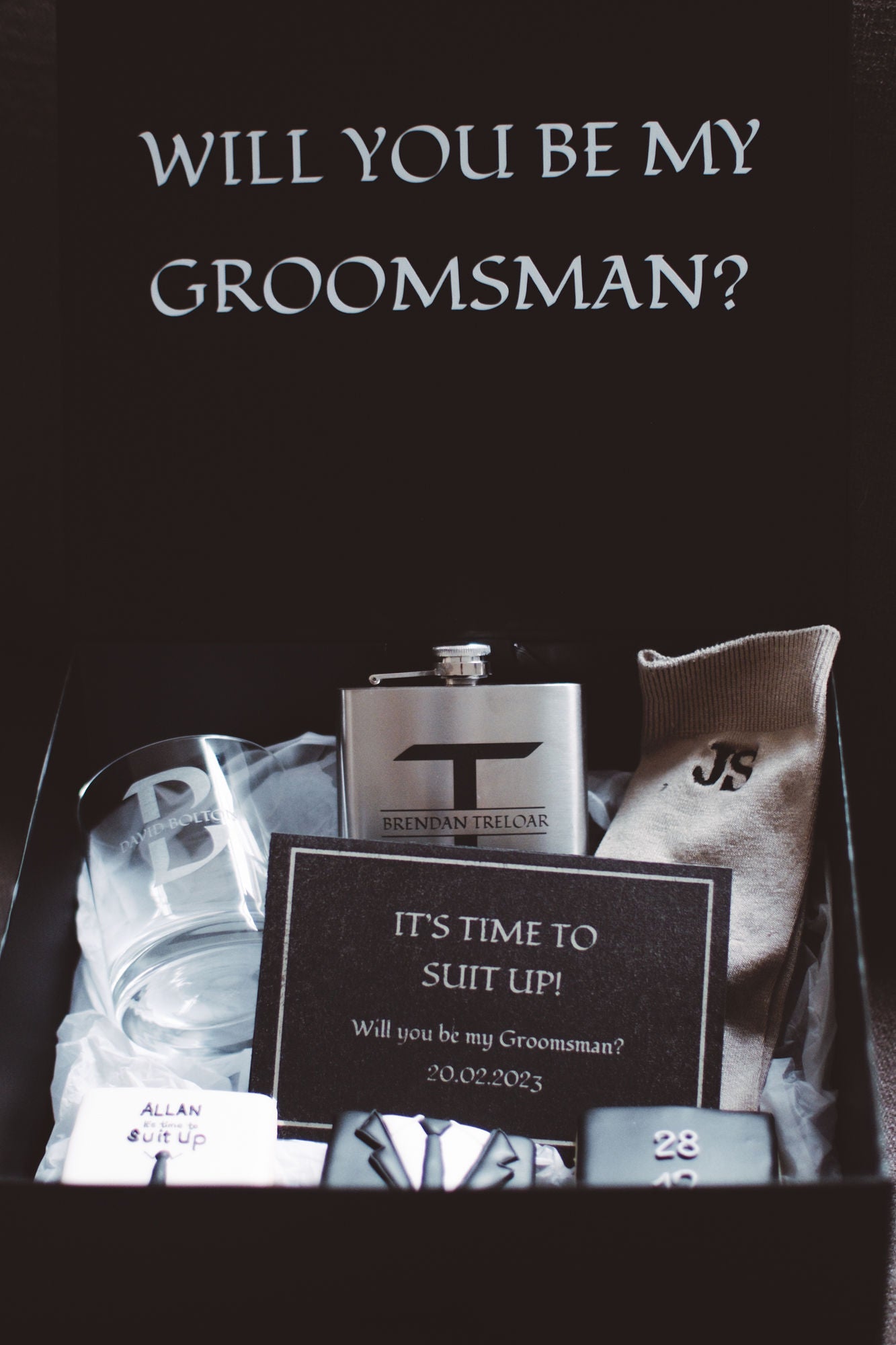 Groomsman Proposal Box