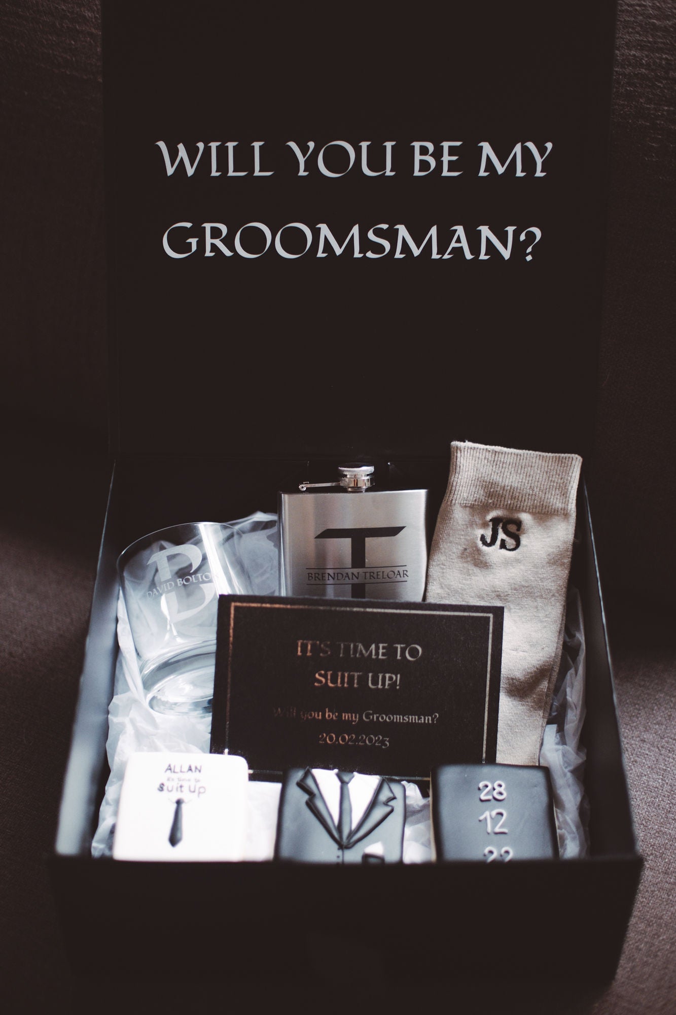 Groomsman Proposal Box