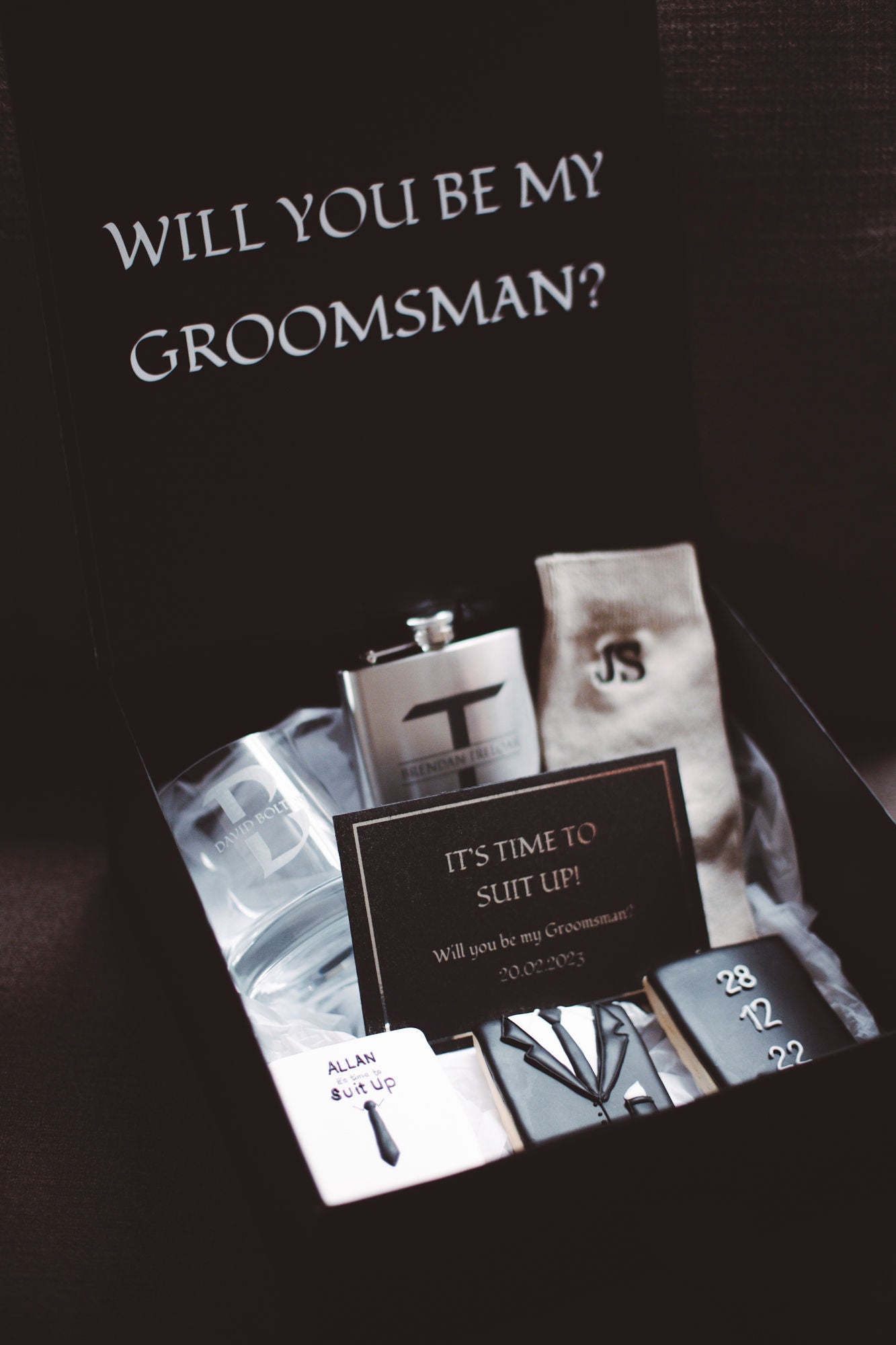 Groomsman Proposal Box