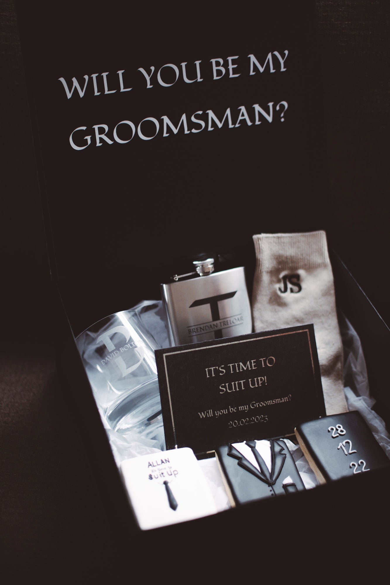 Groomsman Proposal Box