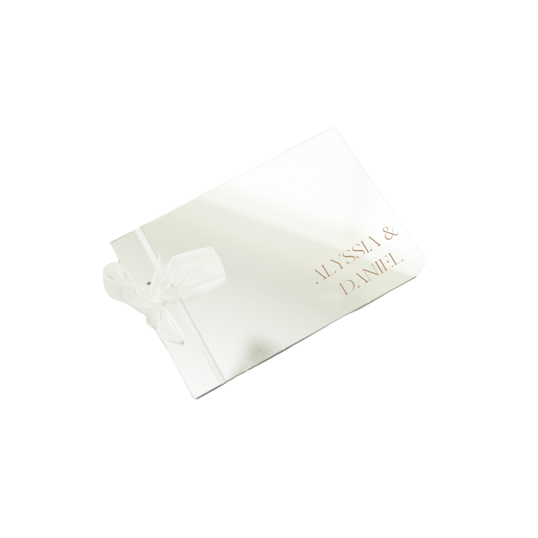 Mirror Acrylic Guest Book