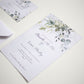 Floral Wedding Invitation bolton creations
