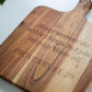 Personalised Wooden Engraved Serving Platter bolton creations