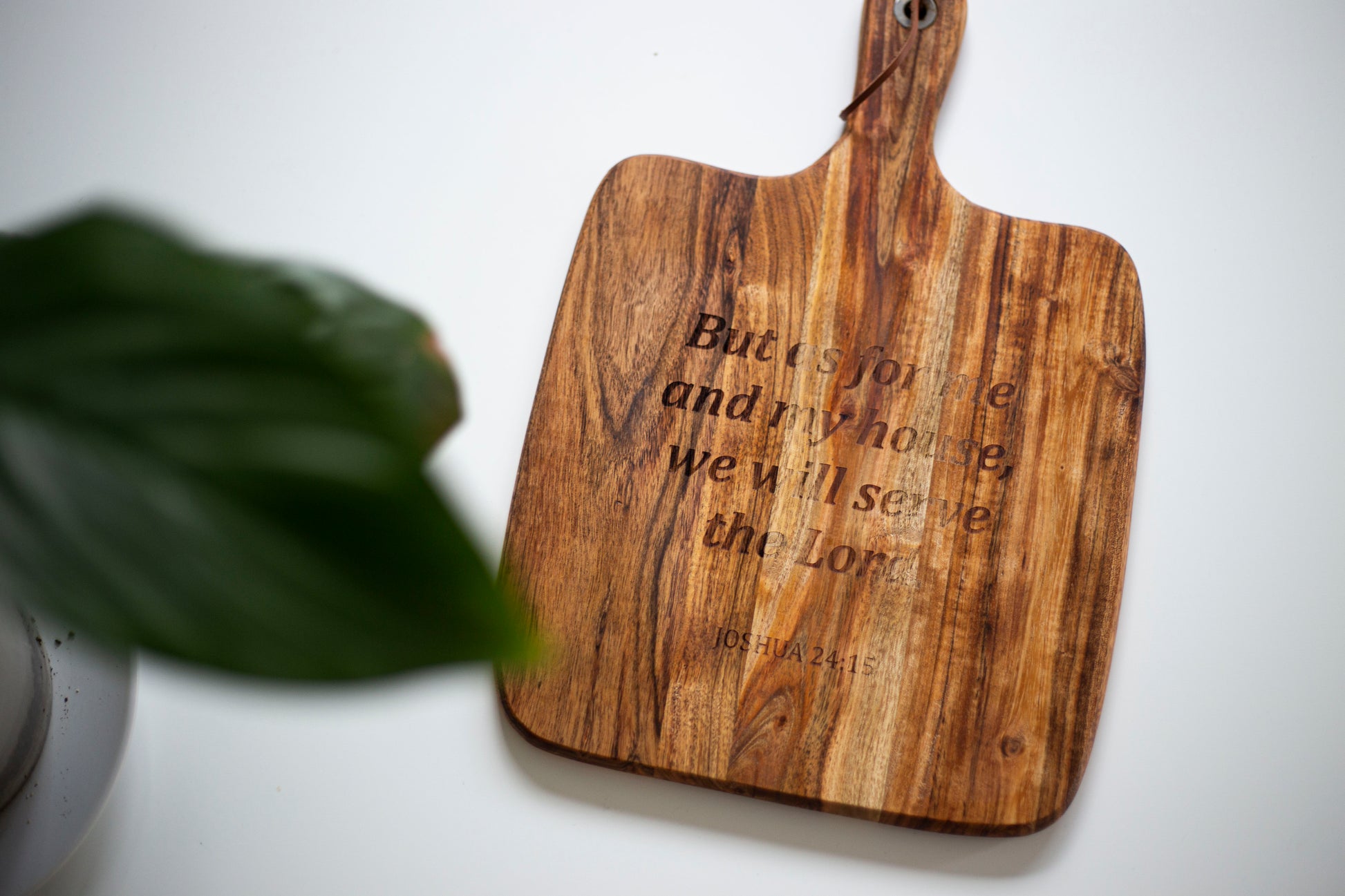 Personalised Wooden Engraved Serving Platter bolton creations