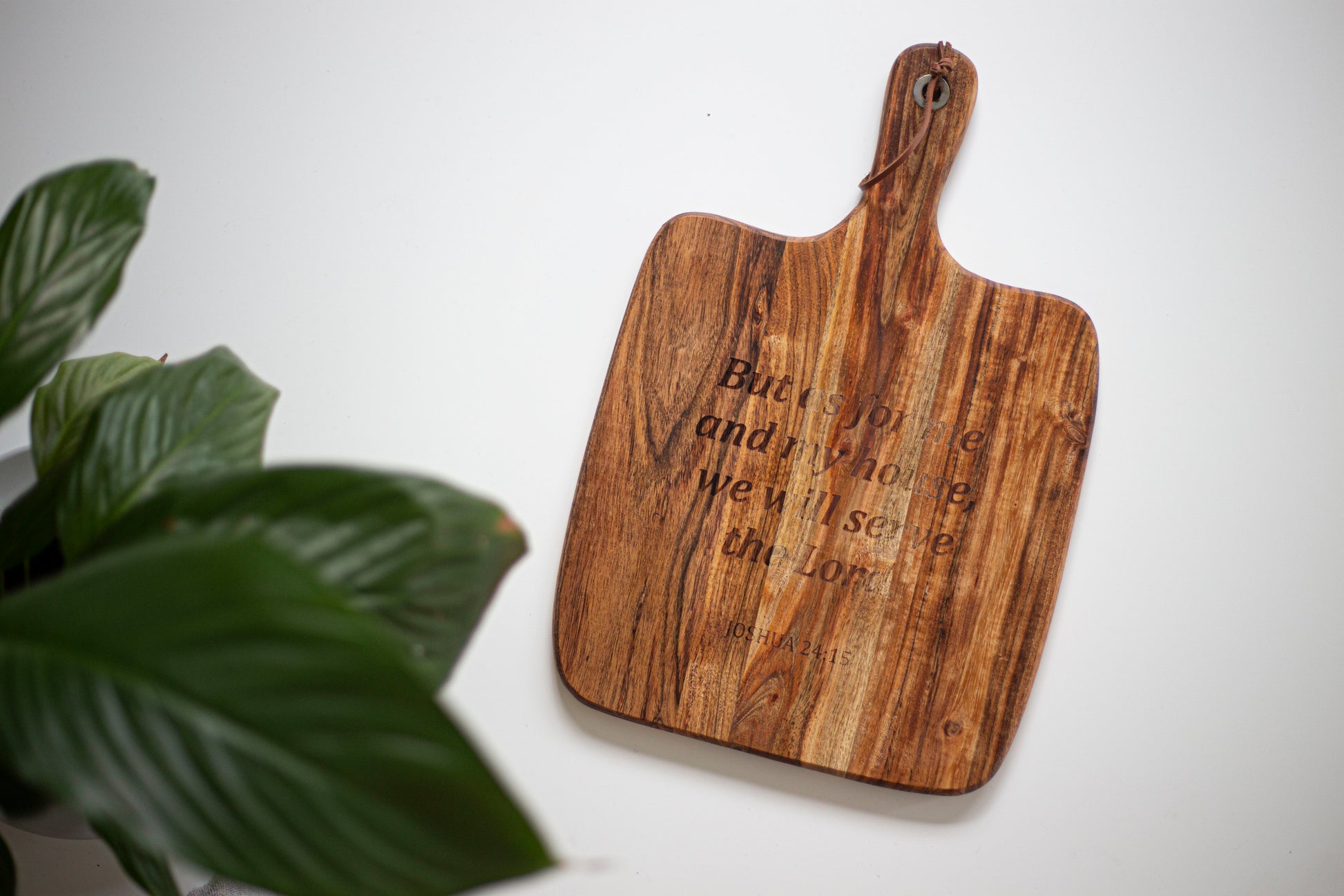 Personalised Wooden Engraved Serving Platter bolton creations