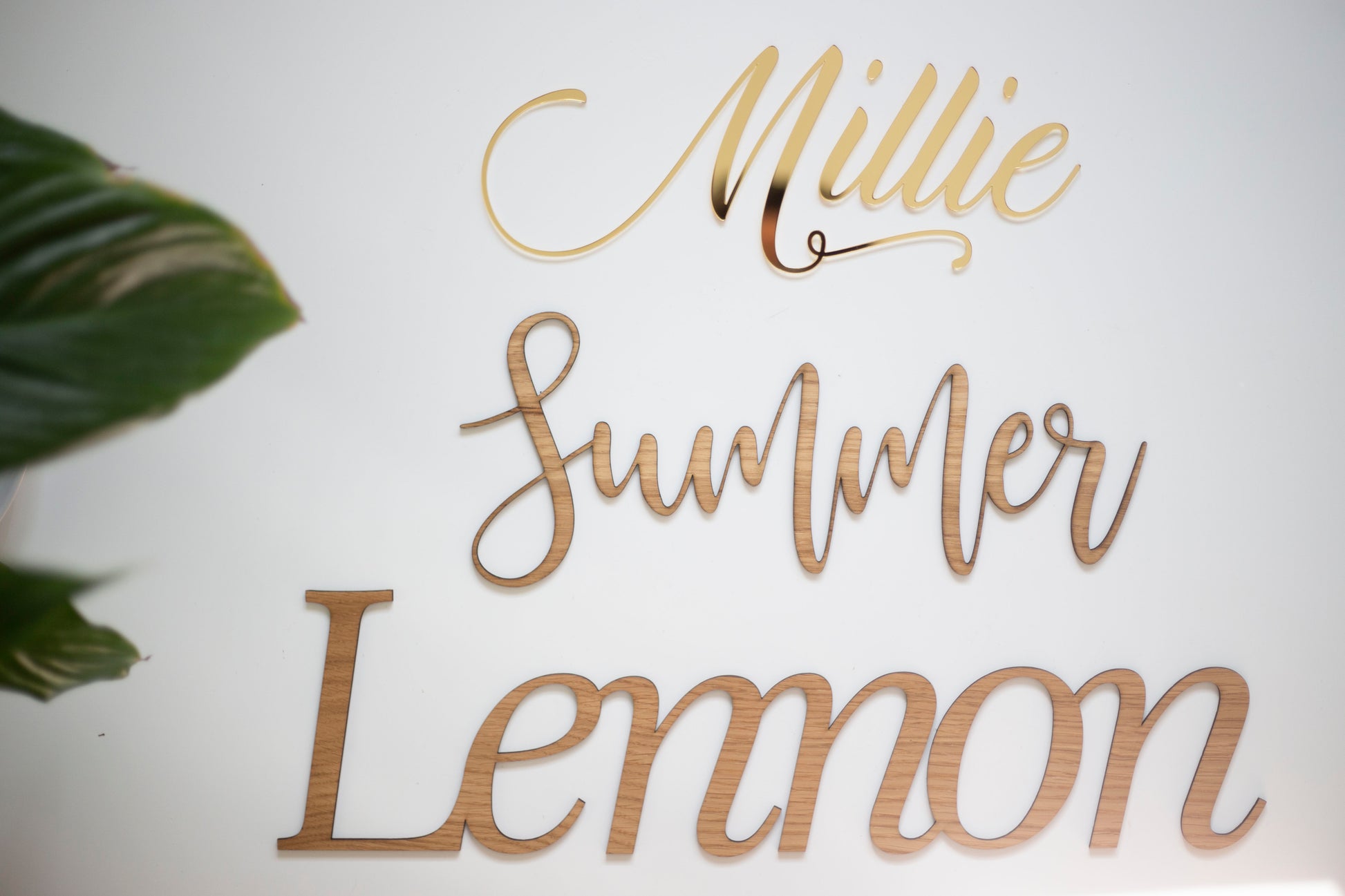 Personalised Name Plates bolton creations 
