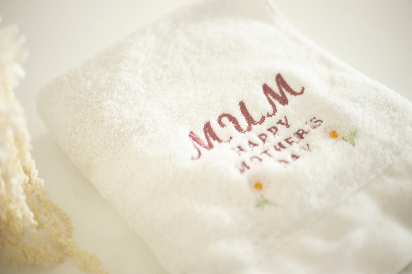 Personalised Mother's Day Embroidered Towels Sets