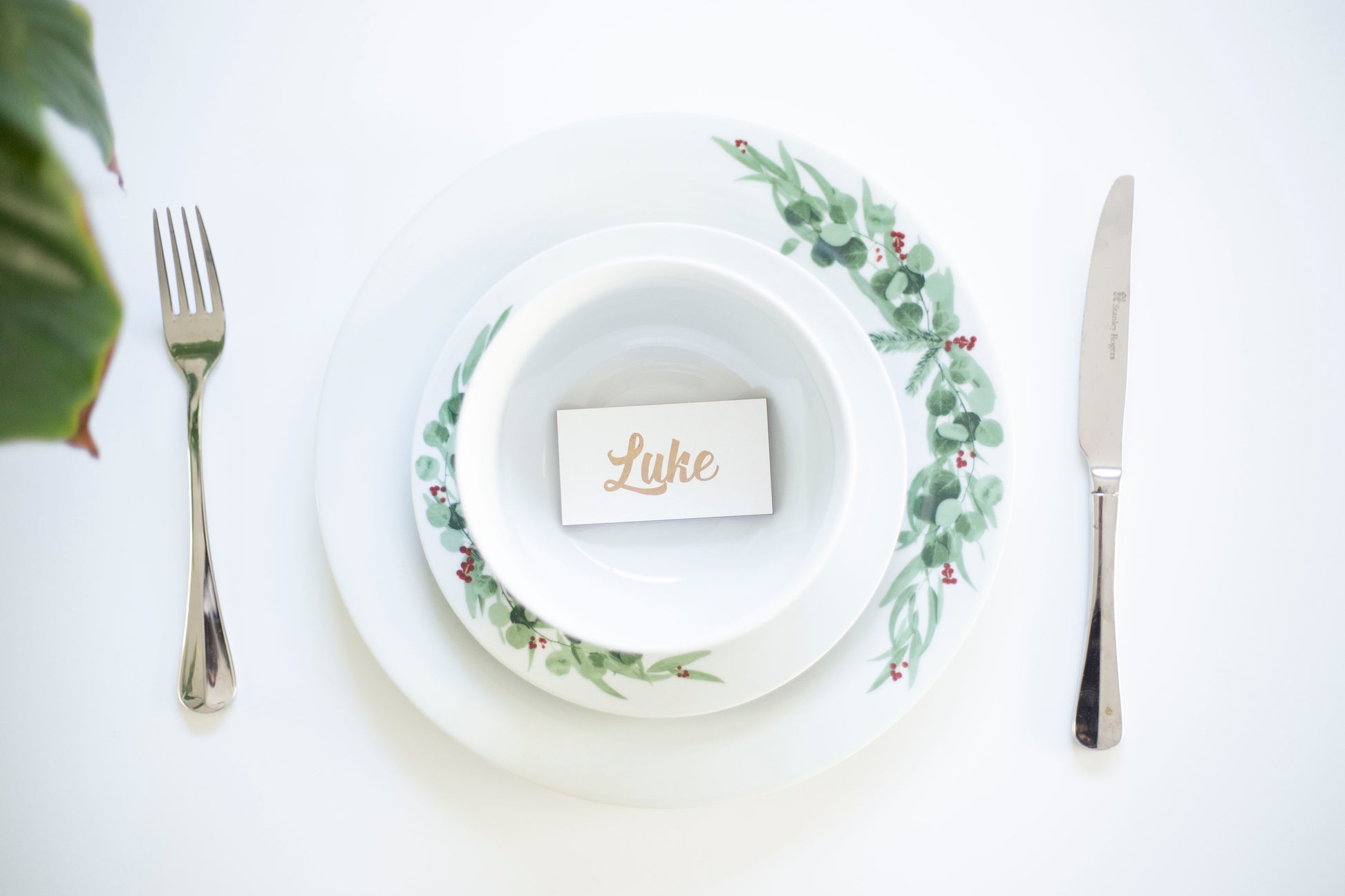 Primed White Wood Place Cards bolton creations