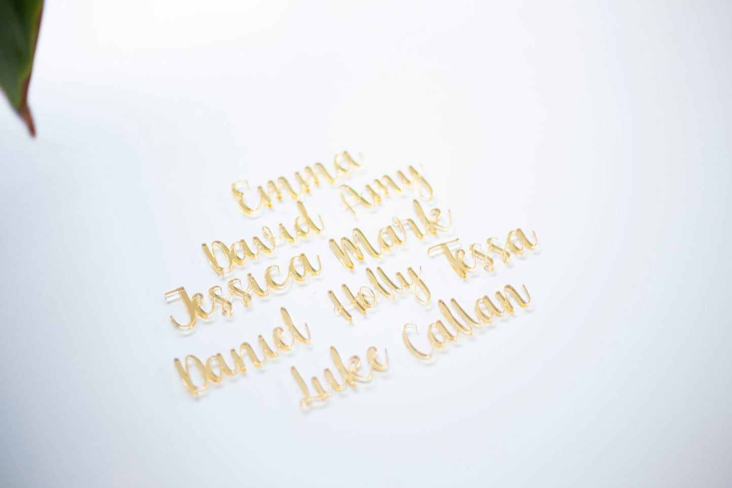 Gold Mirror Acrylic Names bolton creations