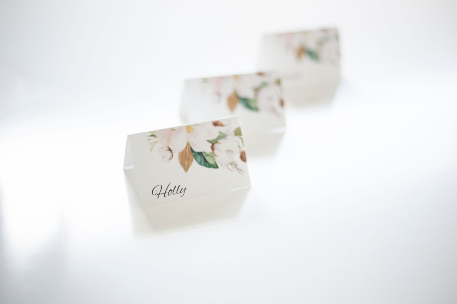 Printed Place Cards bolton creations