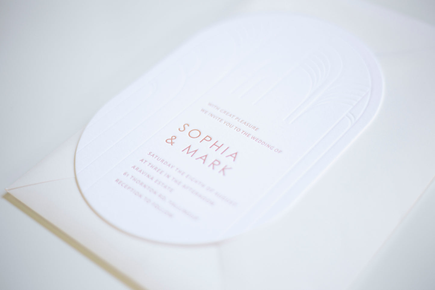 Letterpress Invitations Bolton Creations