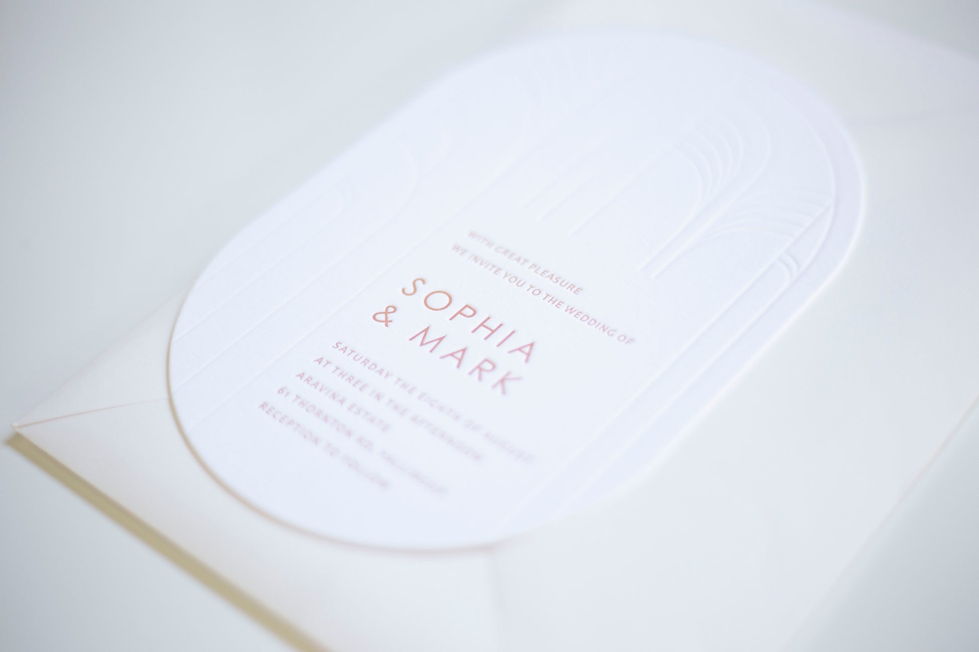 Letterpress Invitations Bolton Creations