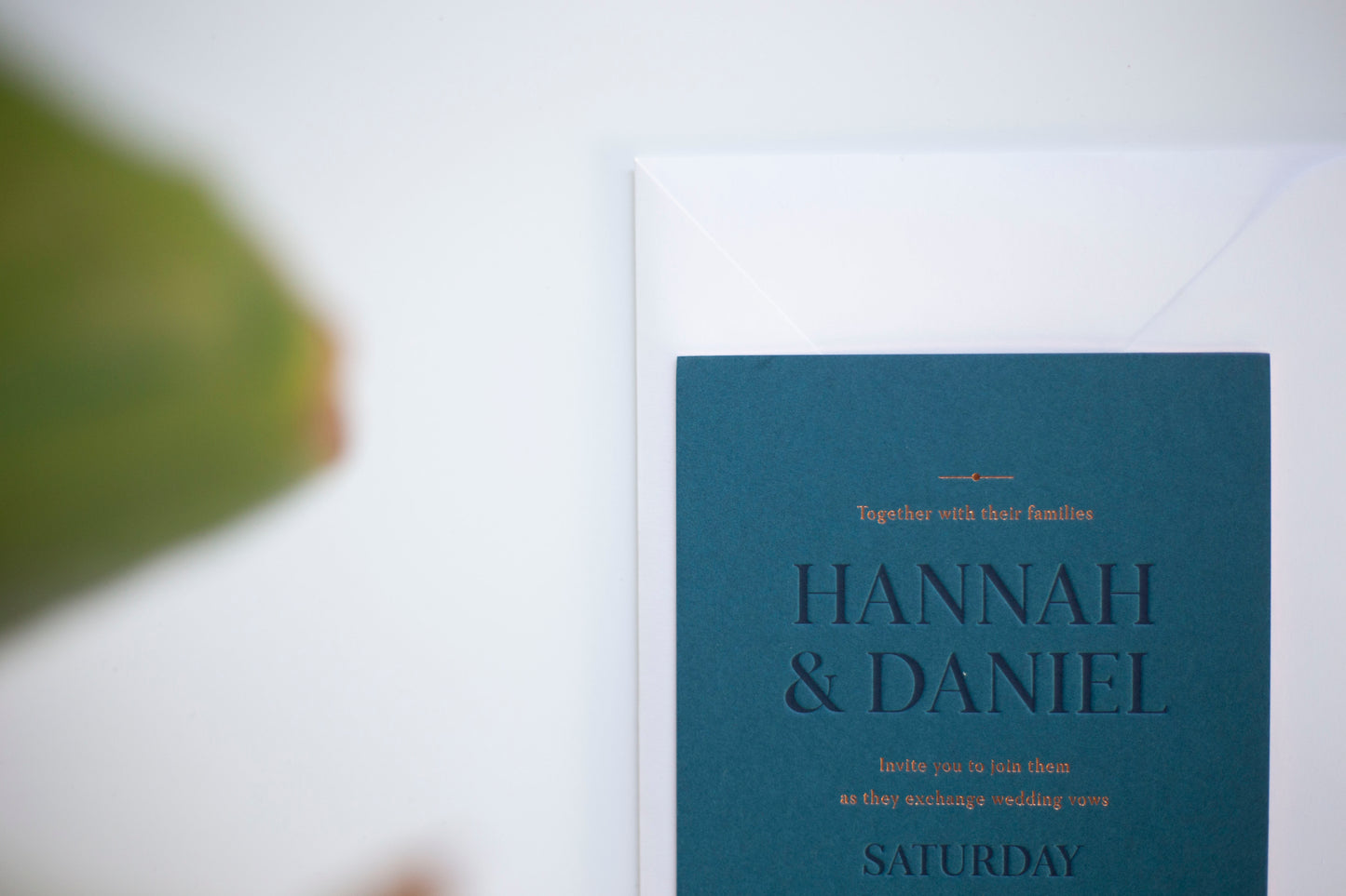 Hot Foil Stamping Invitations Bolton Creations
