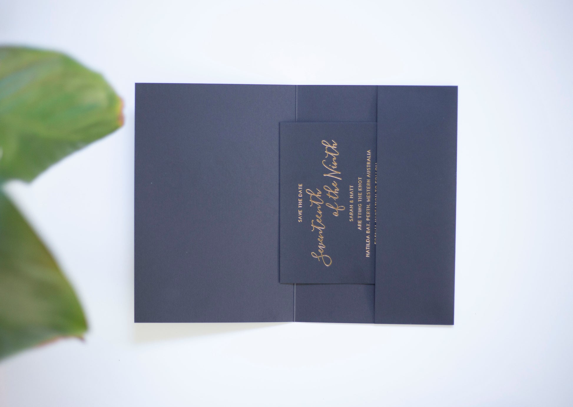 Hot Foil Stamping Invitations Bolton Creations