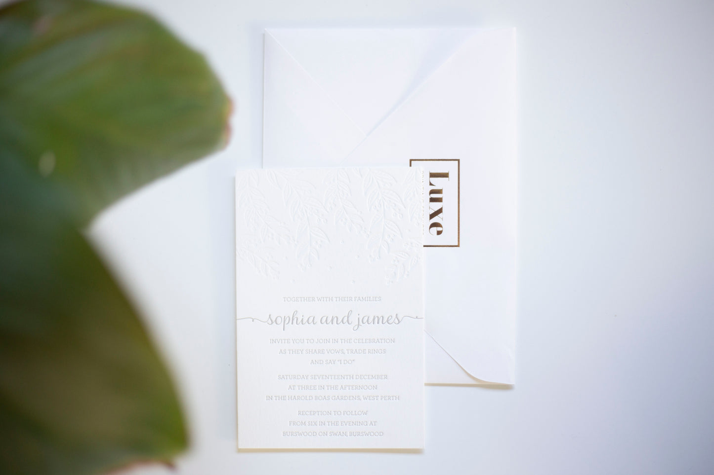 Letterpress Invitations Bolton Creations
