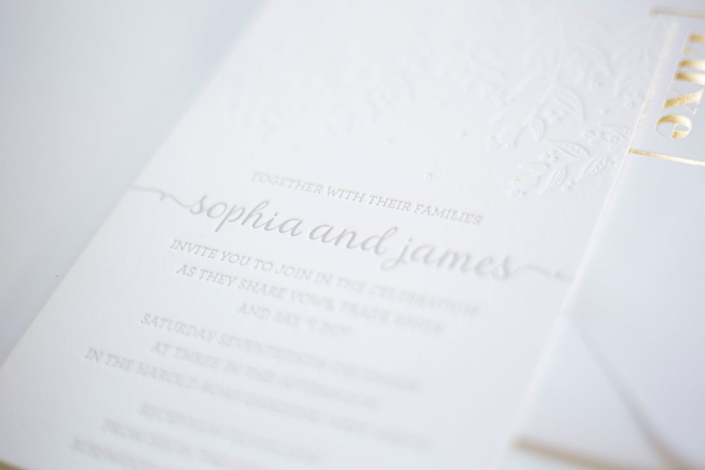 Letterpress Invitations Bolton Creations