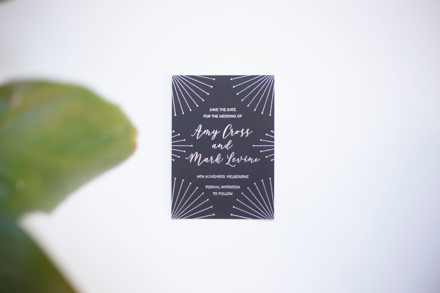 Hot Foil Stamping Invitations Bolton Creations