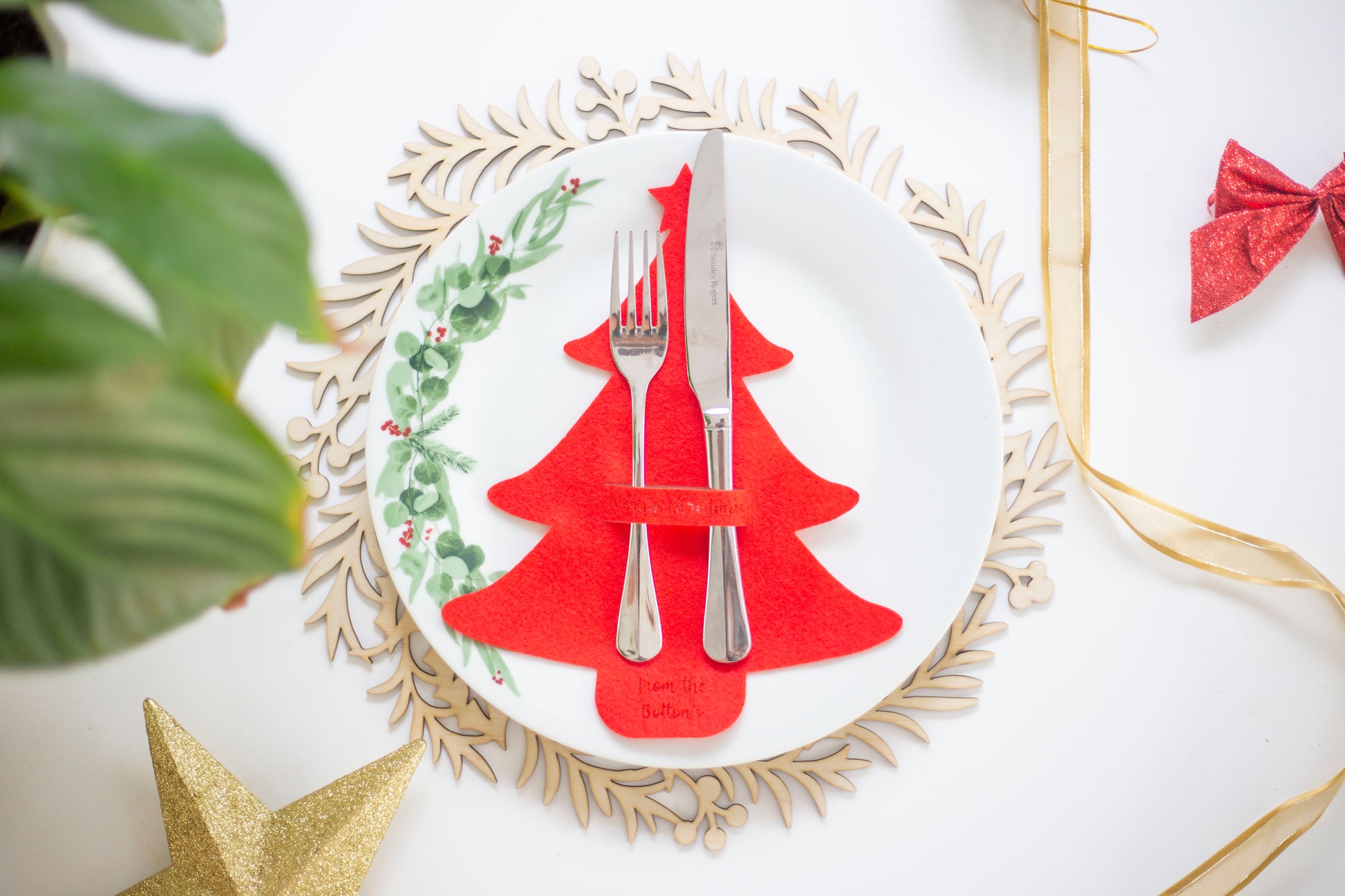 Personalised Christmas Placemats Bolton Creations 
