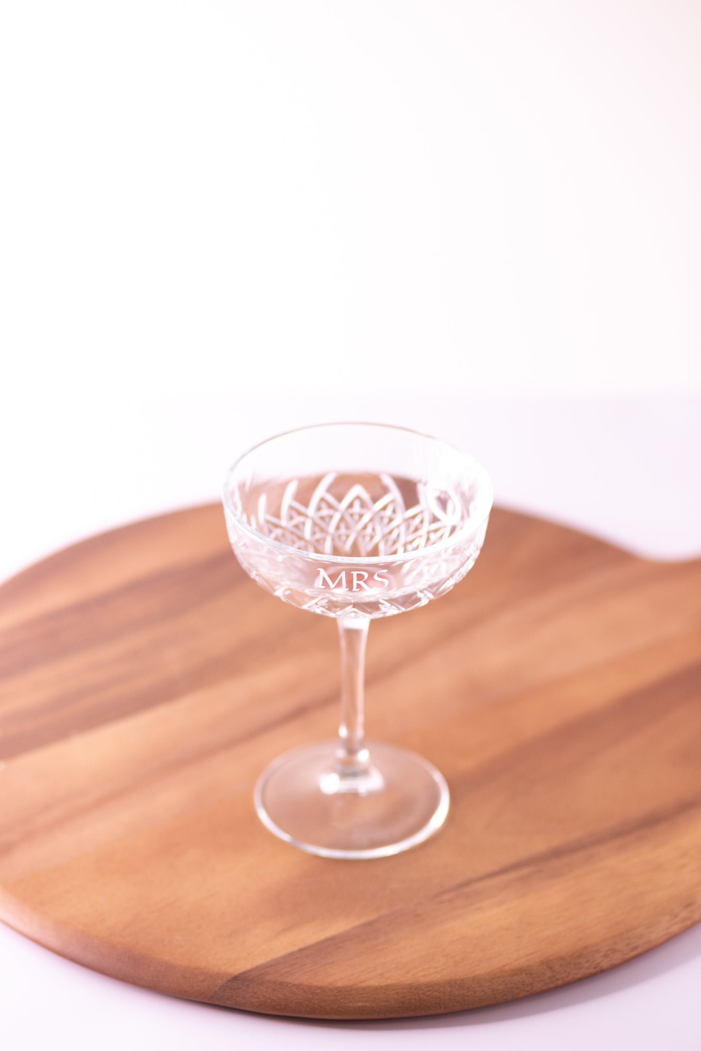 Timeless Glass - Champagne Saucer