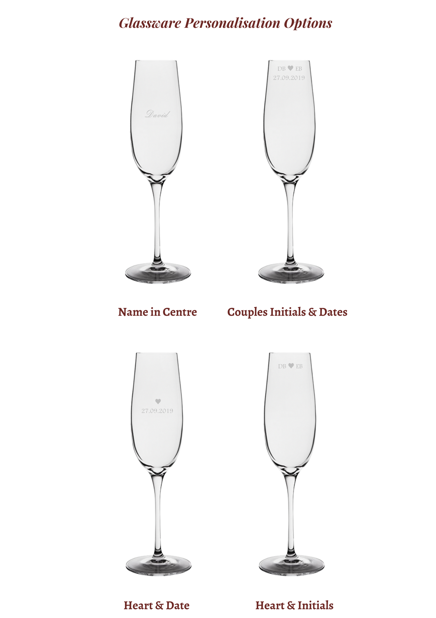 Paris Glass - Champagne Flute