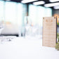 MDF Table Number and Menu Centrepiece bolton creations