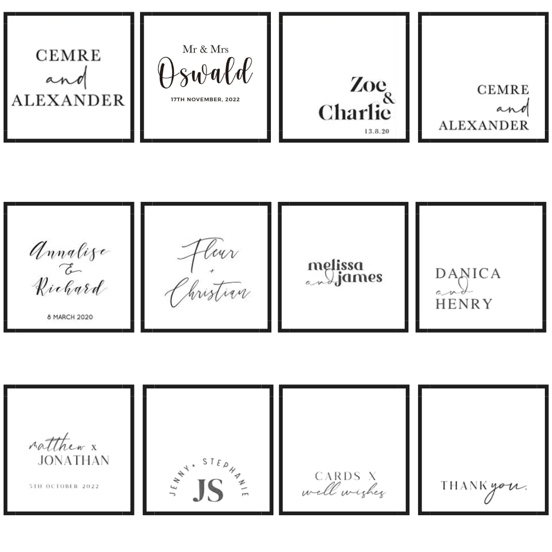 Mirror Acrylic Guest Book