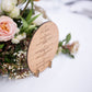Premium Oak Wooden Engraved Menu bolton creations