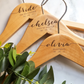 Wooden Personalised Hangers - Vinyl