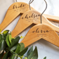 Black Personalised Hangers - Vinyl