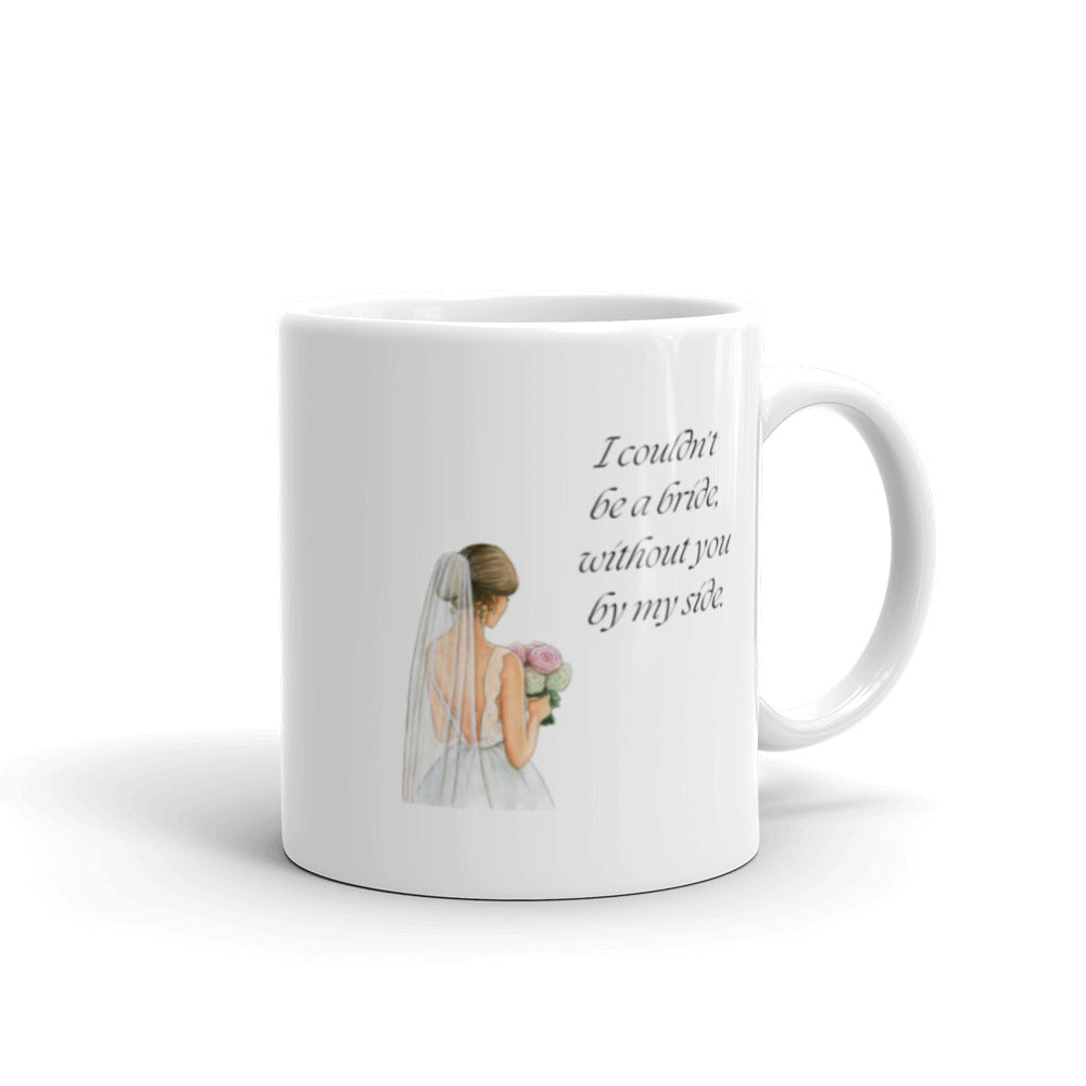 Maid Of Honour Proposal Mug - Brunette