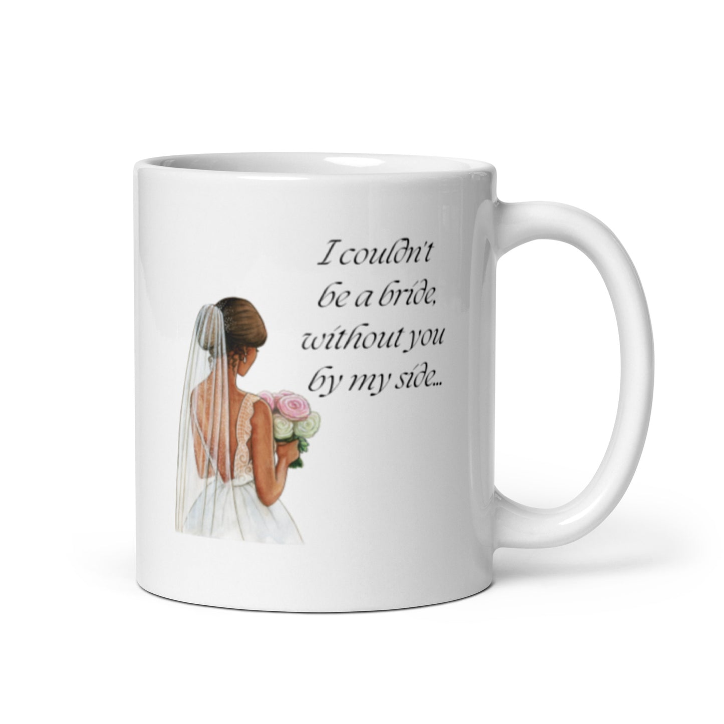 Maid Of Honour Proposal Mug - Brunette